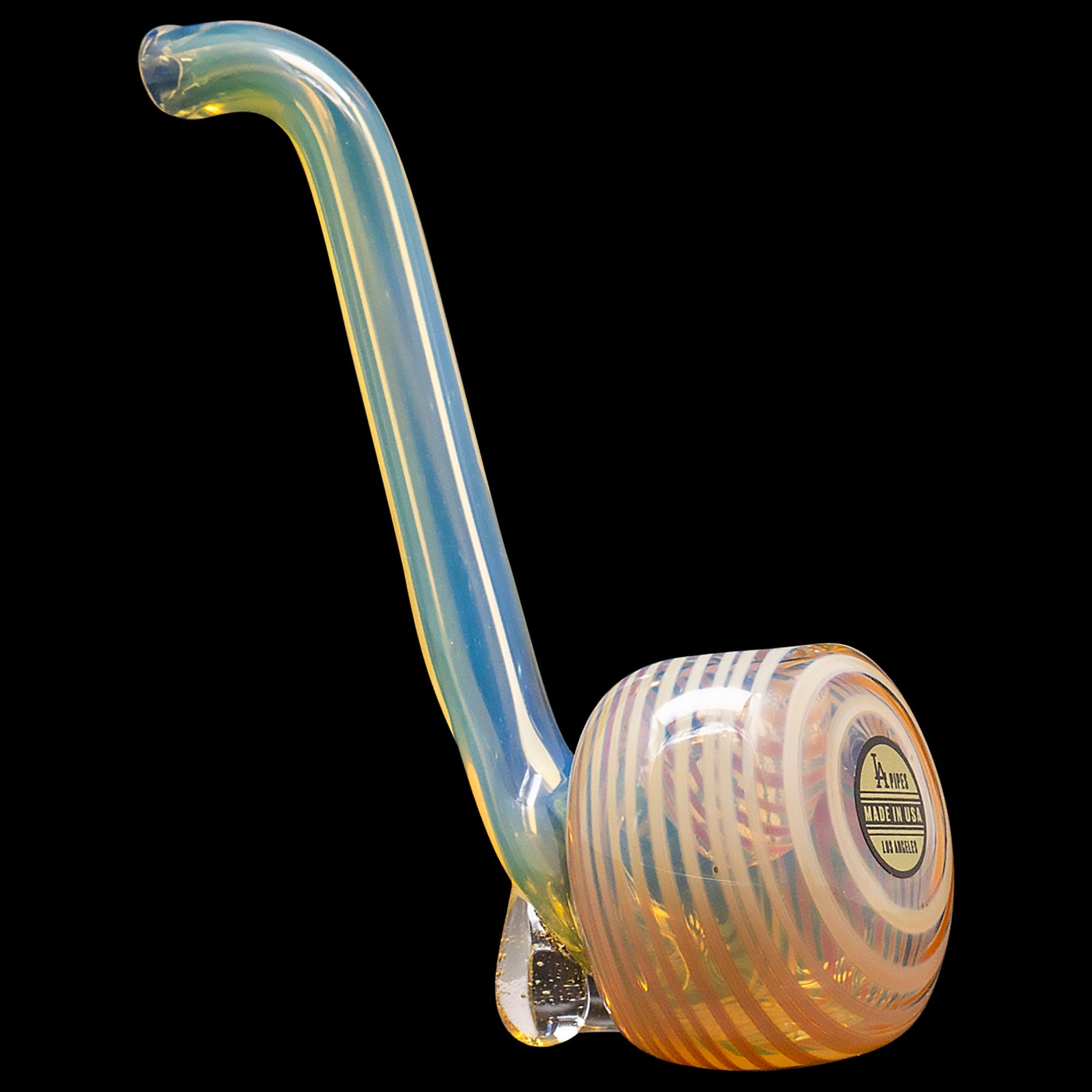 "Flaco" Skinny Glass Sherlock Pipe