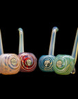 "Flaco" Skinny Glass Sherlock Pipe