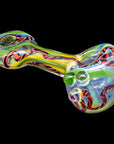 "Candy Spoon" Inside-Out Color Changing Glass Pipe