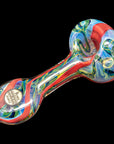 "Candy Spoon" Inside-Out Color Changing Glass Pipe