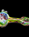 "Candy Spoon" Inside-Out Color Changing Glass Pipe