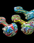 "Candy Spoon" Inside-Out Color Changing Glass Pipe