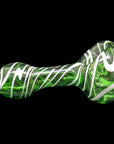 "Warped Space" Color Glass Hand-Pipe