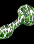 "Warped Space" Color Glass Hand-Pipe