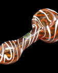 "Warped Space" Color Glass Hand-Pipe