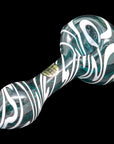 "Warped Space" Color Glass Hand-Pipe
