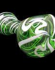 "Warped Space" Color Glass Hand-Pipe
