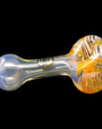 "Cake Head" Color Swirl Glass Pipe