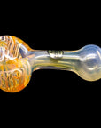 "Cake Head" Color Swirl Glass Pipe