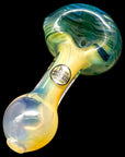 "Cake Head" Color Swirl Glass Pipe