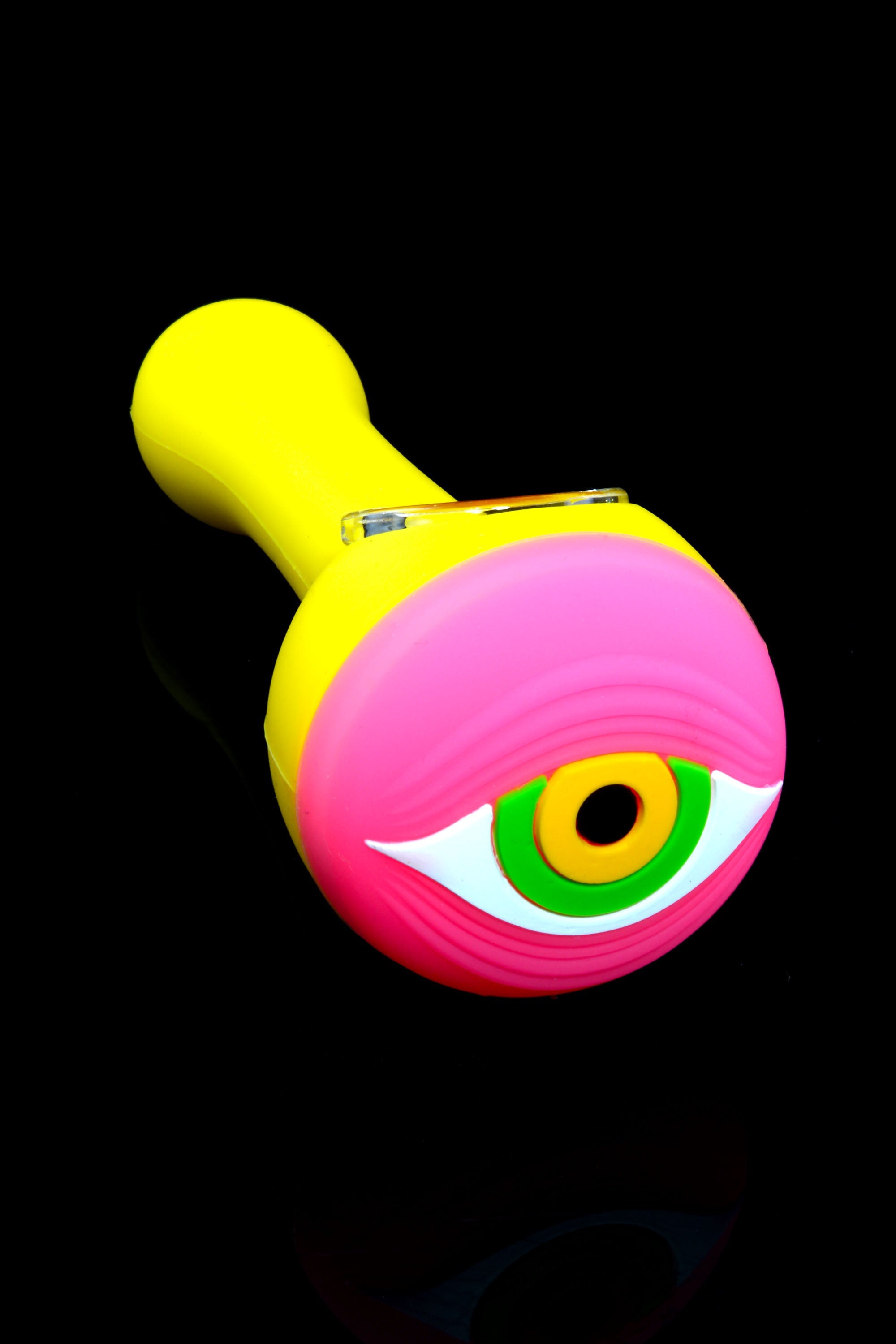 Silicone Character Hand Pipe “Critter Cap” – 4.5″
