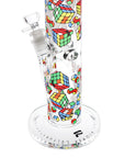 Pulsar Design Series Straight Tube Glass Water Pipe | 12" | 14mm F