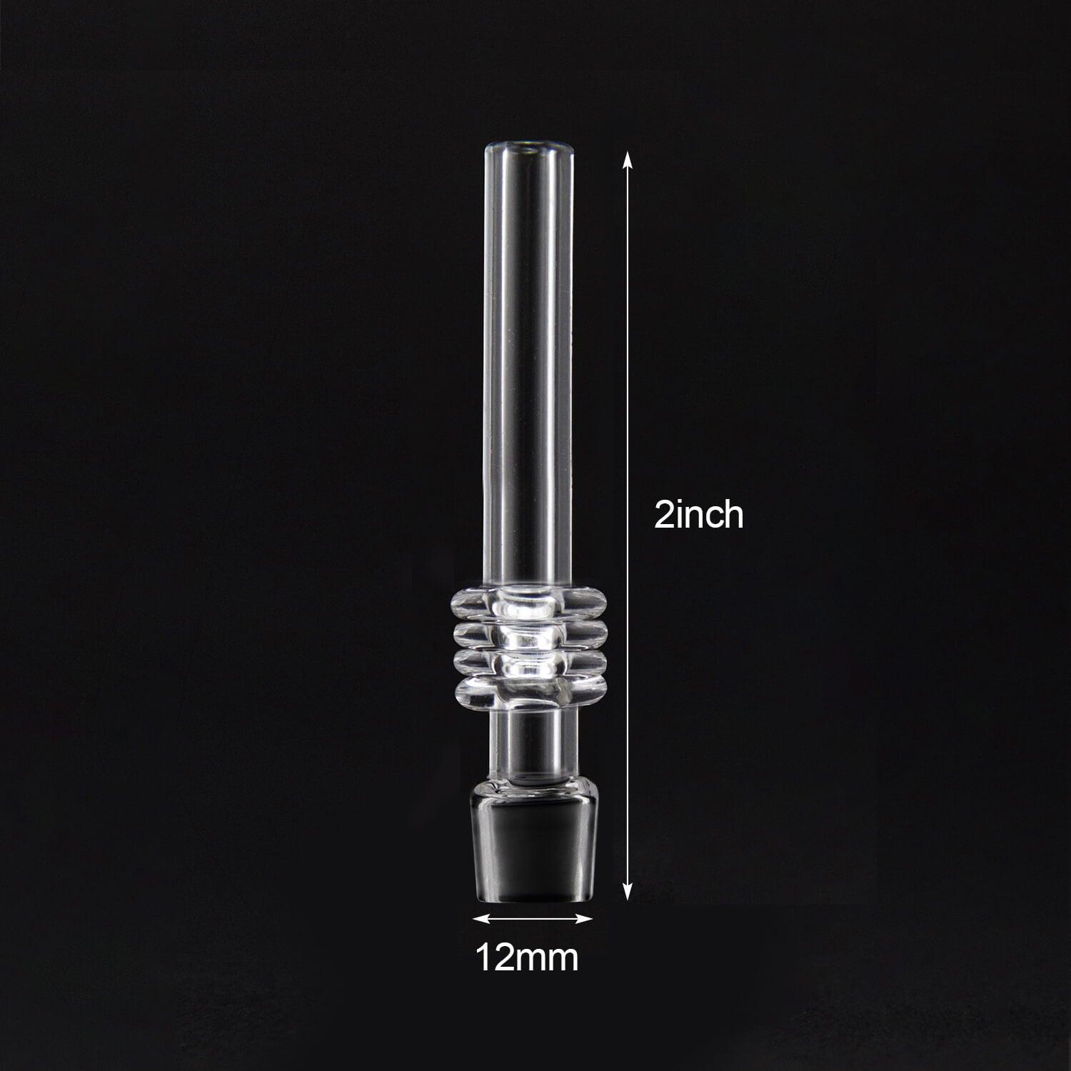 Quartz Tip Nectar Collector 12mm - 2PCS