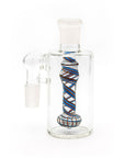 Colorful Swirl Handblown Glass Showerhead Perc Ash Catcher