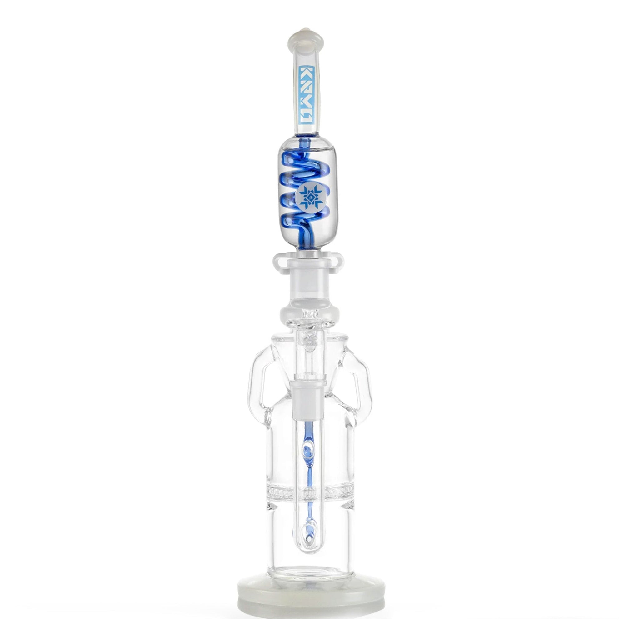 14mm Glycerin Coil Recycler Dab Rig