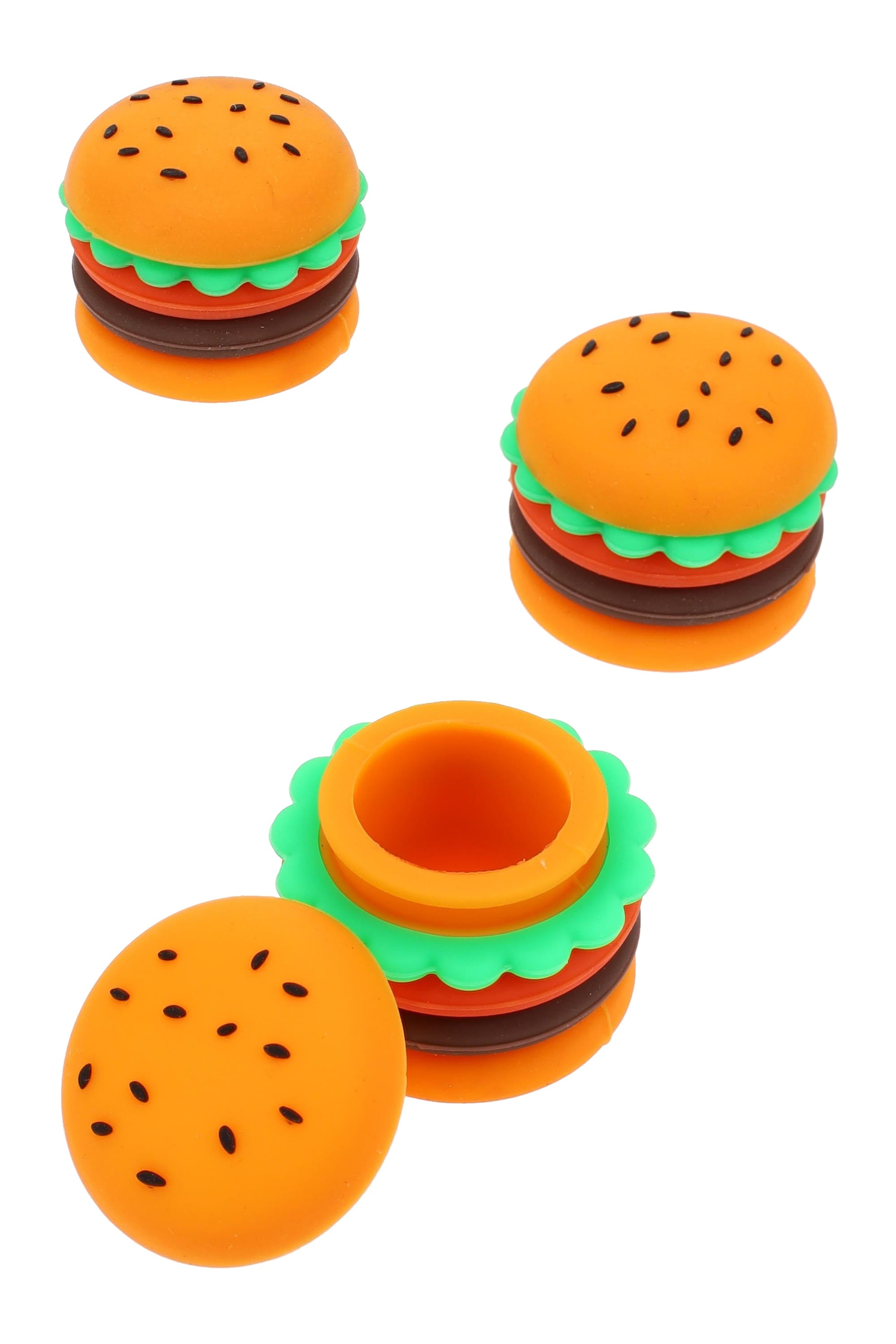Silicone Burger Jar “Burger Bunker” – 1.25″