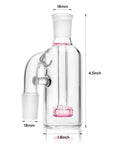 18mm 90 degree Ash Catcher Pink