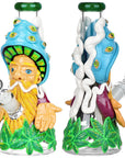 Pulsar Artist Series Glow Beaker Water Pipe | 9.5" | 14mm F