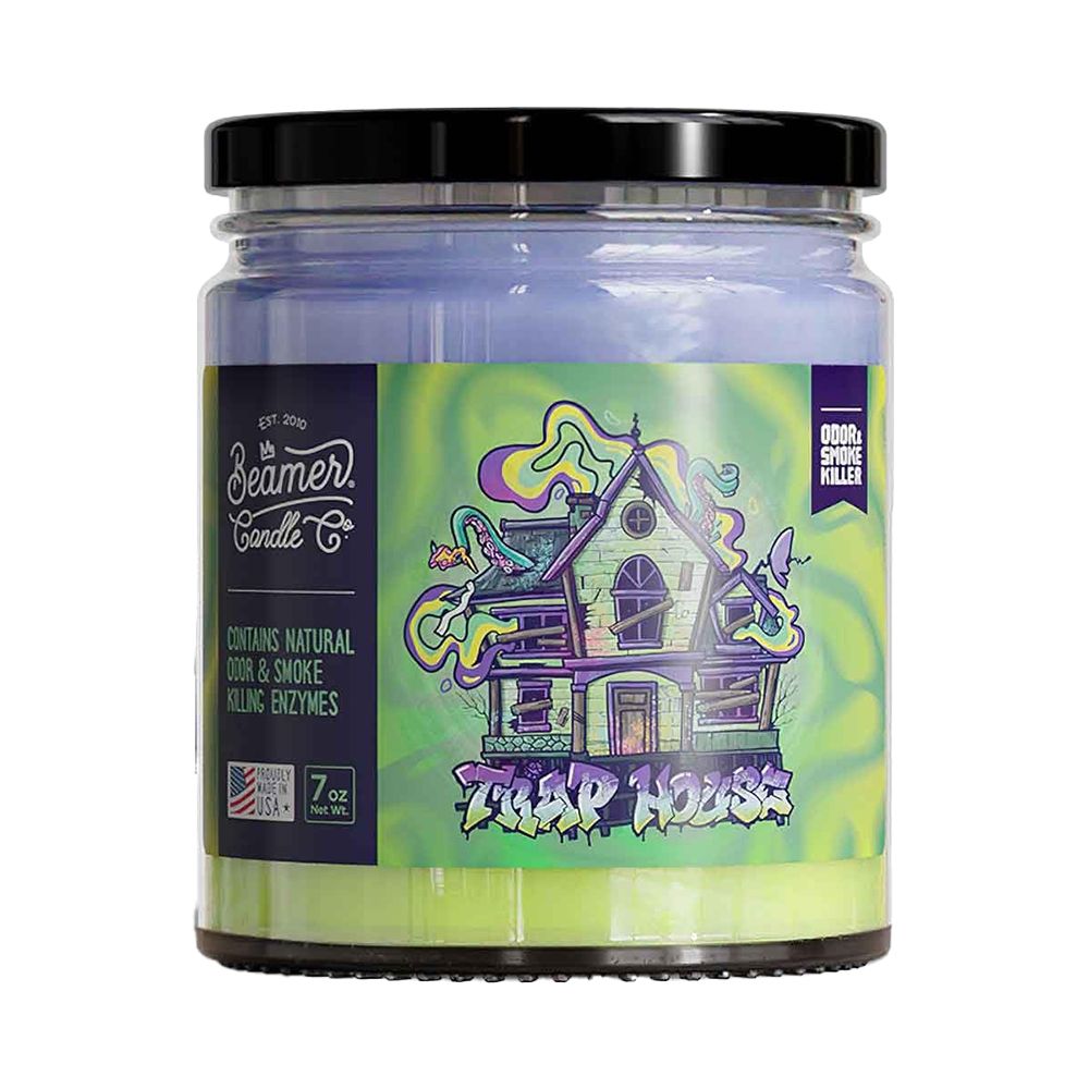 Beamer Candle Co. Odor &amp; Smoke Killer Glass Jar Candle | 7oz
