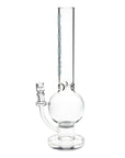 Pulsar Round Ball Glass Water Pipe - 12" / 14mm F / Clear