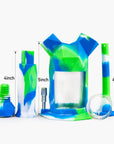 2-IN-1 Silicone Bubbler & Nectar Collector