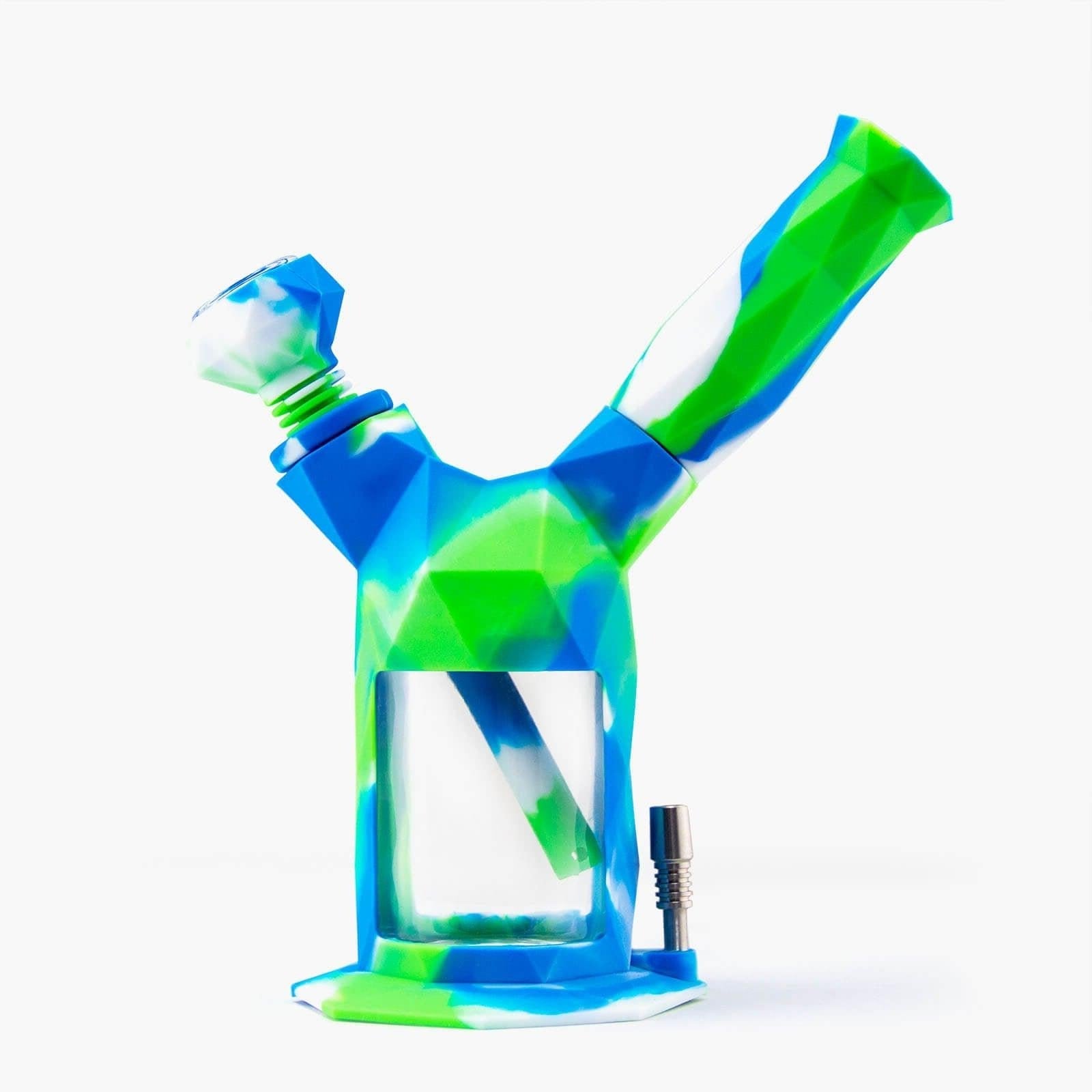 2-IN-1 Silicone Bubbler &amp; Nectar Collector