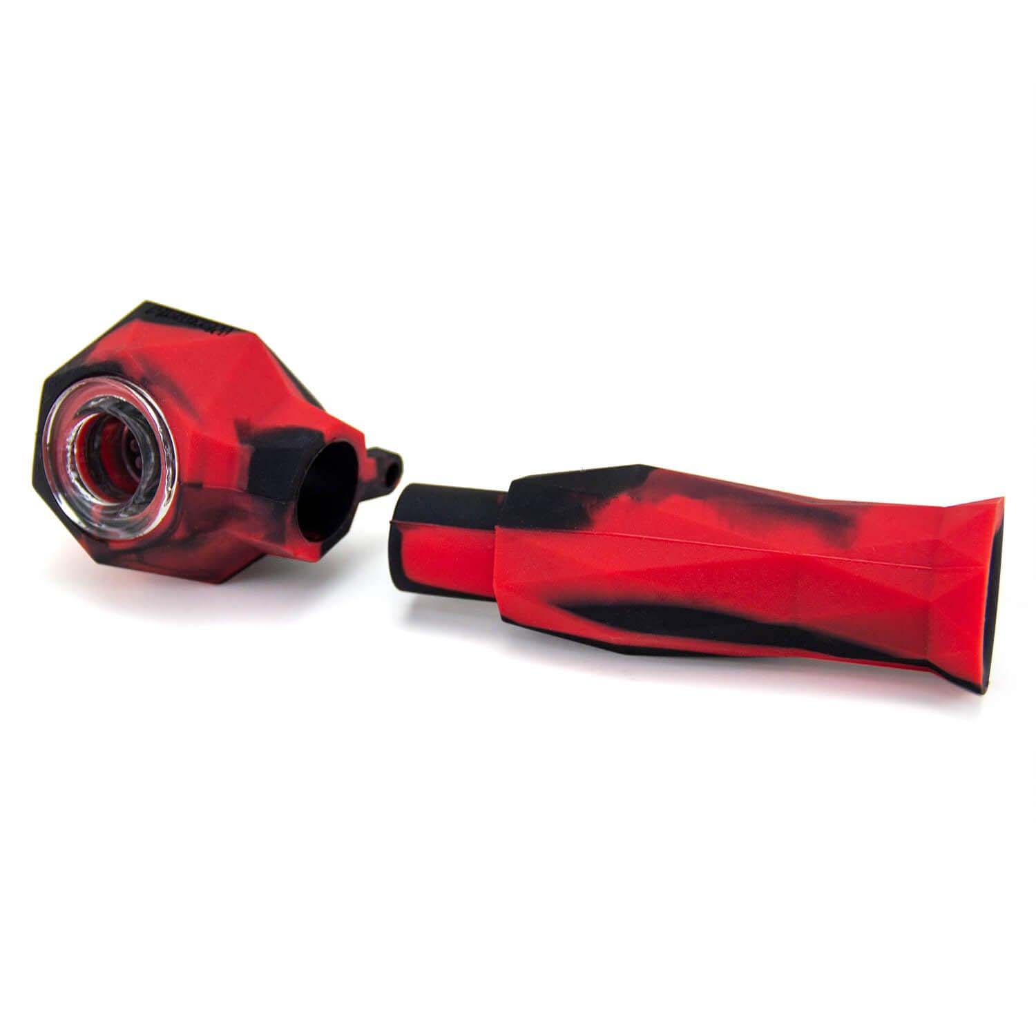2-in-1 Silicone Honey Straw &amp; Hand Pip