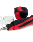 2-in-1 Silicone Honey Straw & Hand Pip