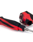 2-in-1 Silicone Honey Straw & Hand Pip