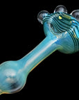"Spiral Marble Head" Glass Spoon Pipe