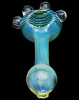 "Spiral Marble Head" Glass Spoon Pipe