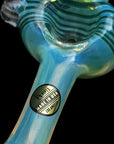 "Spiral Marble Head" Glass Spoon Pipe