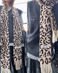 Korean Style High-grade Wool Knitted Small Scarf