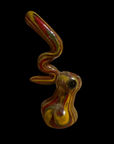 Glass Bubbler - Rasta Swirl Bubbler (6")