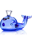 Hemper Blue Whale Glass Hand Pipe – 4″