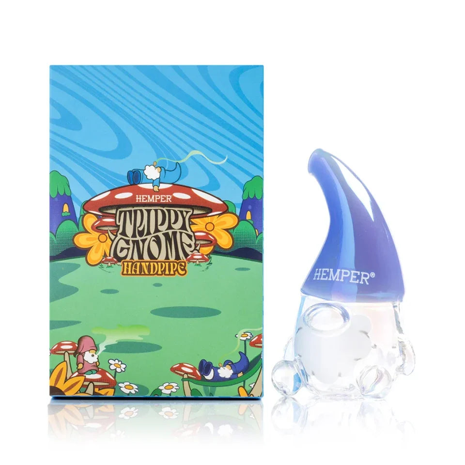 Hemper Gnome Glass Hand Pipe – 3¾″