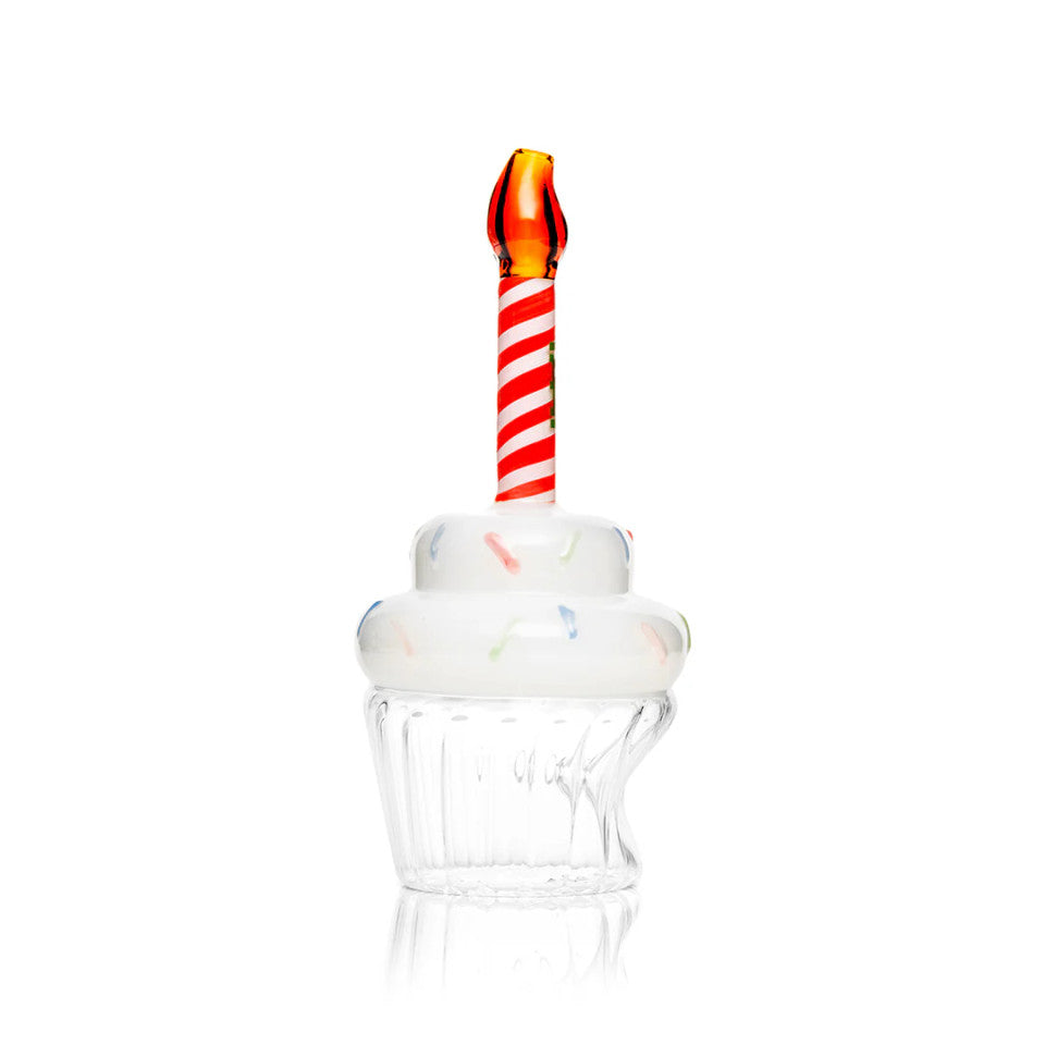 Hemper Cupcake Glass Hand Pipe – 6″
