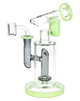 Pulsar Bicolor Fractured Tower Glass Dab Rig | 8" | 14mm F