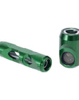 ALUMINUM GLASS SMOKING PIPE
