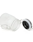 FLYING HI TONIGHT FROSTED GLASS STASH JAR WITH CLAMP LID