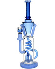Pulsar Twister Glass Recycler Water Pipe | 14.5" | 14mm F