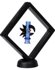 Pulsar Cockatoo Glass Mouthpeice Attachment for Puffco Pivot w/ Display Stand - Colors Vary
