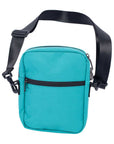 8.5IN X 7IN X 1.5IN SMELLPROOF BAG - TURQUOISE