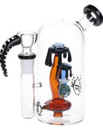 Pulsar Magma Lake Mushroom Glass Water Pipe - 5.5" / 14mm F
