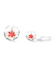Glass 3D Flower Terp Slurper Set