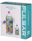 Pulsar Graffiti Series Spray Paint Glass Water Pipe Set / 7.5" / 14mm F
