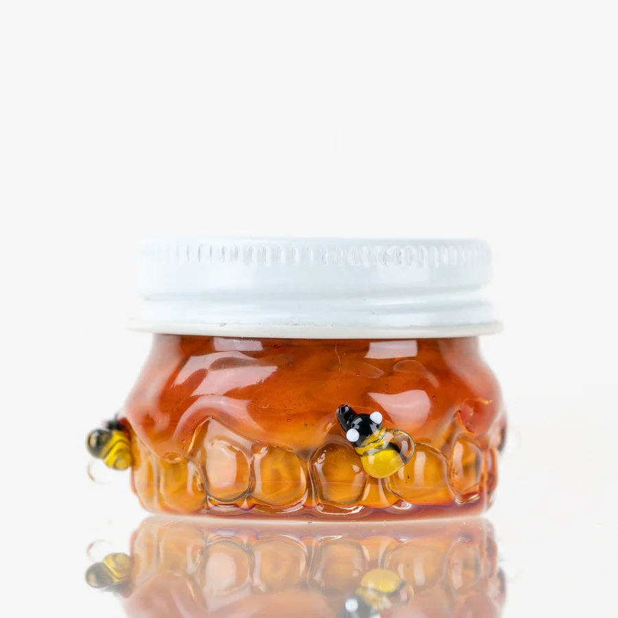Empire Glassworks “Honeycomb” Terp Jar – 1½″ – US-Made