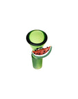 Pulsar Fruit Series Watermelon Zkittles Herb Pipe Glow Duo - 10" / 14mm F