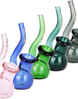 Pulsar Upright Sherlock Glass Hand Pipe - 5" / Colors Vary