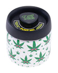 Fujima Dank Tank Vacuum Glass Jar - 4.2" / Hemp Leaf